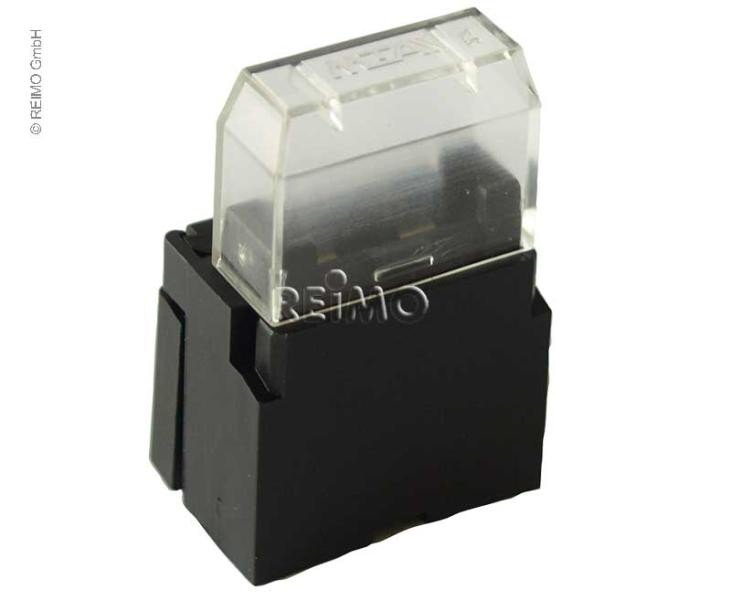 Flat plug fuse holder 6,3x0,8mm