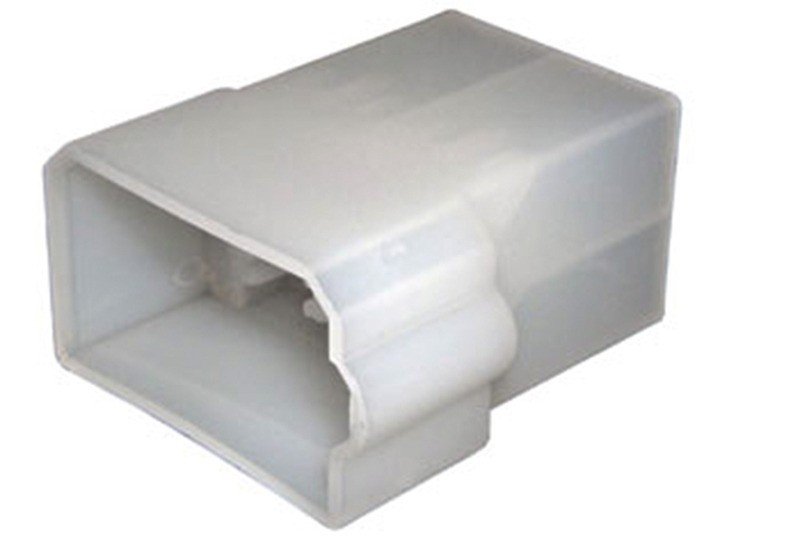 Plug-in housing 6.3mm 4-fold