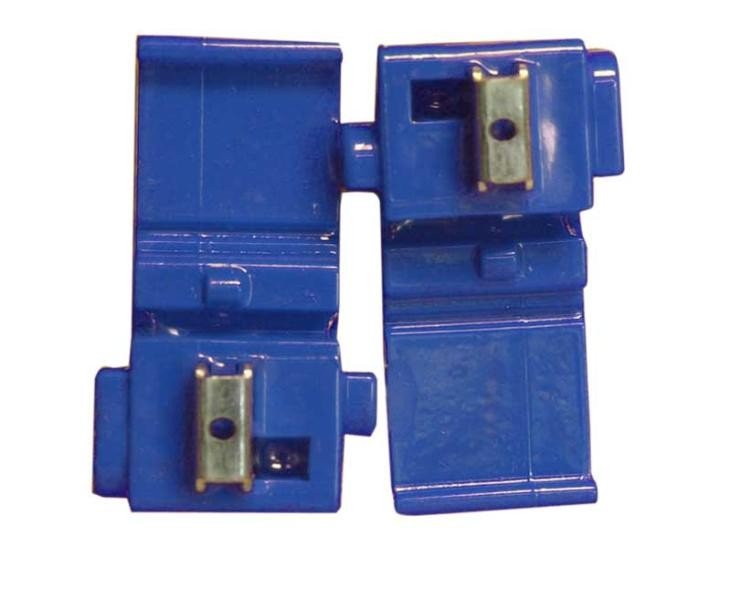 Branch connection blue 2.5 mm 2 pcs.