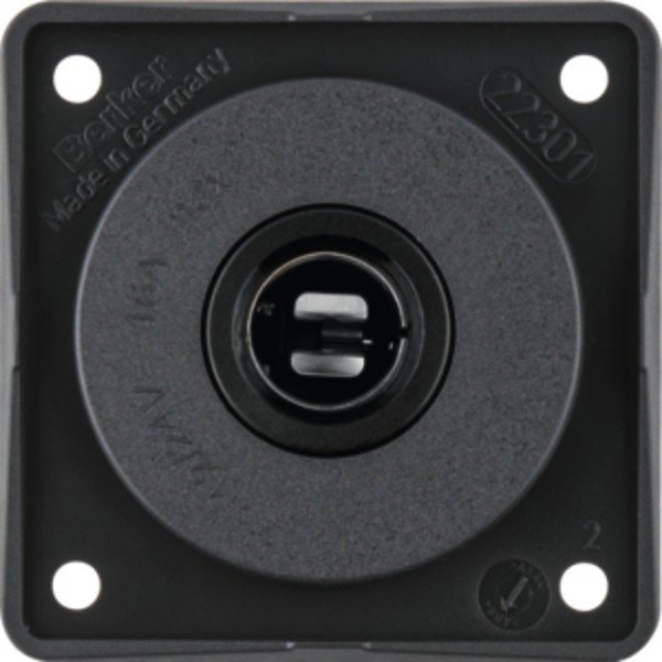Berker INTEGRO 12V car power socket anthracite