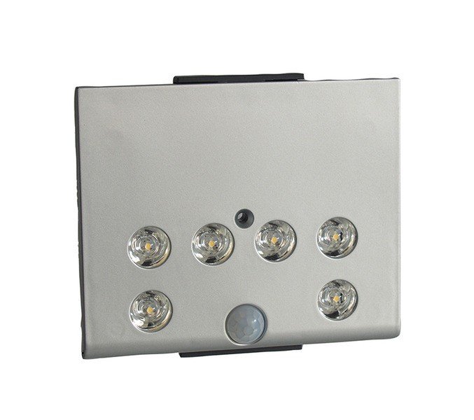LED battery light with sensor 0,5W 6LEDs on/off switch 1400mA battery