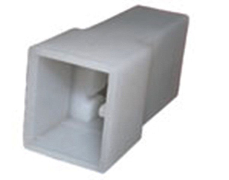 Plug-in housing 6.3mm 2-fold