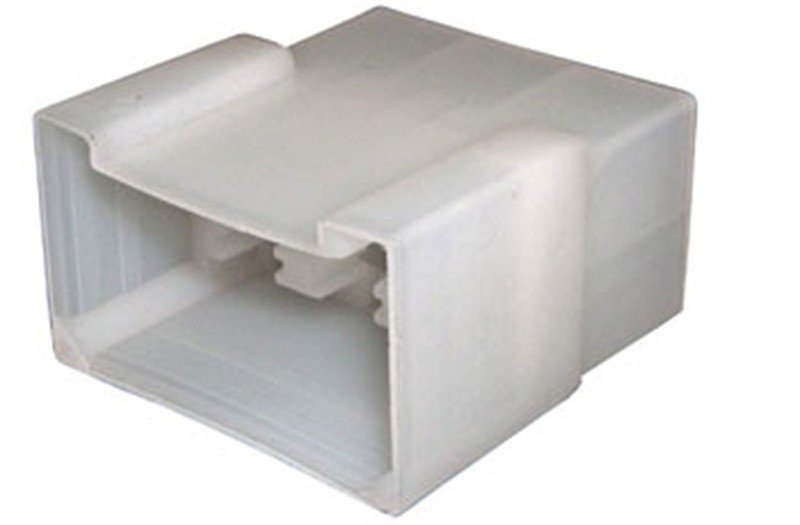 Plug-in housing 6,3mm 6-fold