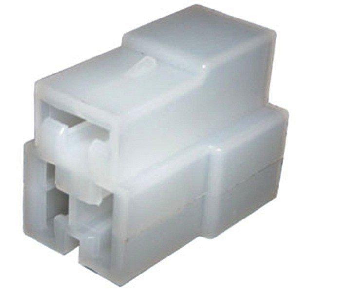 Plug-in housing 6.3mm 3-fold