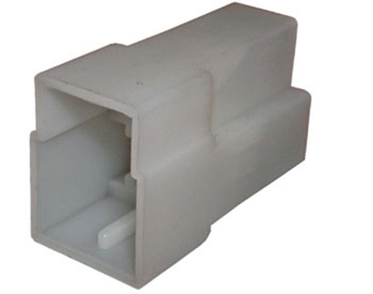Plug-in housing 6.3mm 3-fold