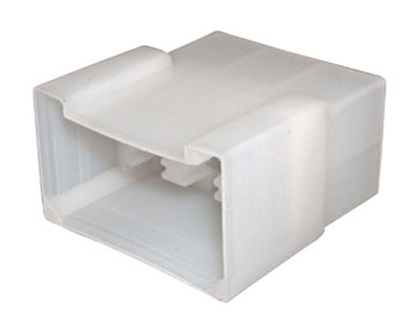 Plug-in housing 6,3mm 6-fold