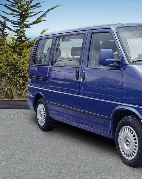Flank protection VW T5 SWB black