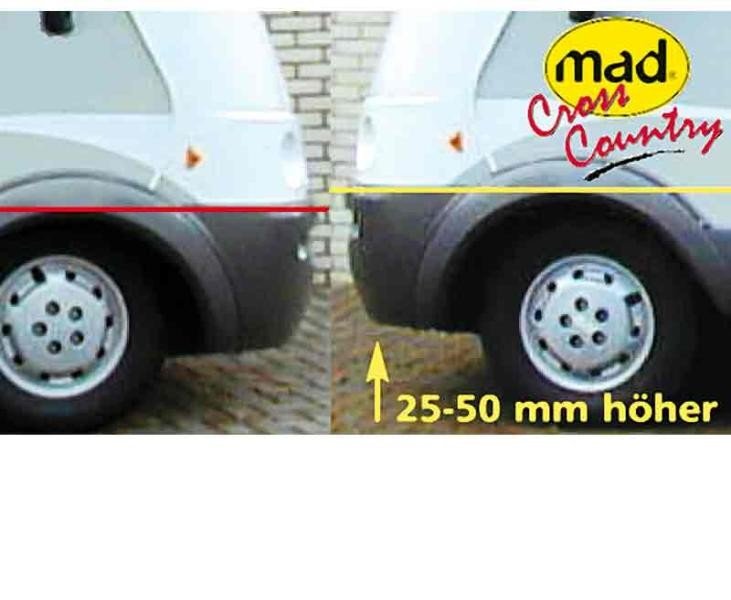 Additional pneumatic spring cross country Ducato 06