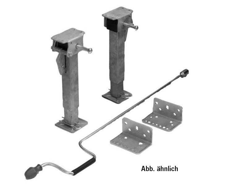 Universal crank support 290-490mm, 1 pair, lifting capacity 500kg/support, vo/hi