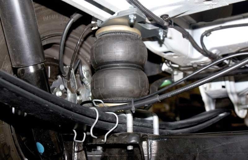 Additional pneumatic spring double gaiter 6'