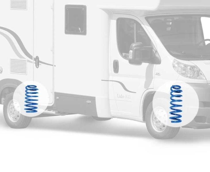 coil springs for front axle Ducato 244/230/ Boxer/ Jumper year 1994-2006