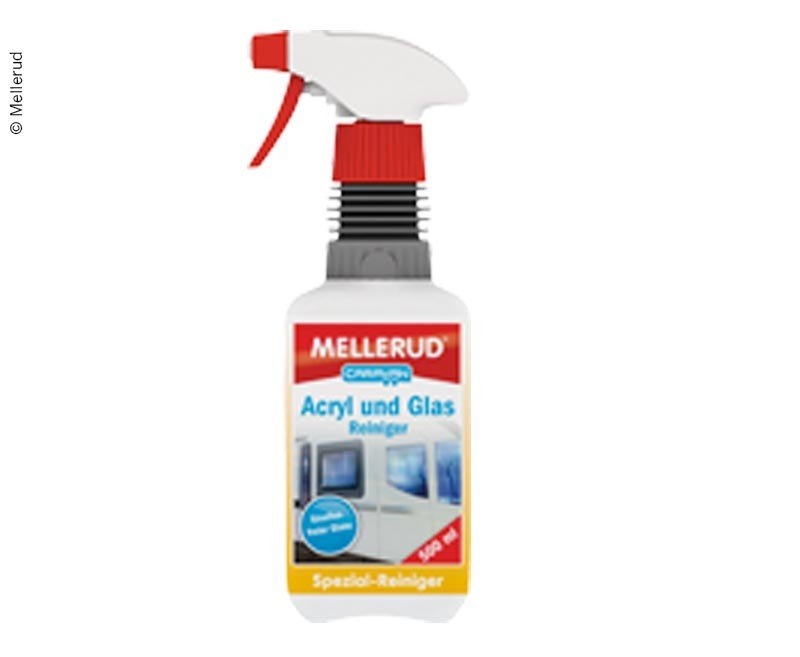 Mellerud Acrylic and Glass Cleaner, 500 ml, in spray bottle