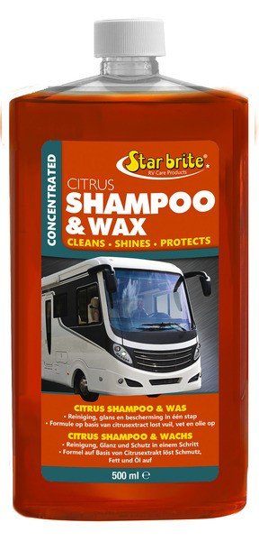 Citrus Shampoo and Wax 500ml - D,UK,DK,PL