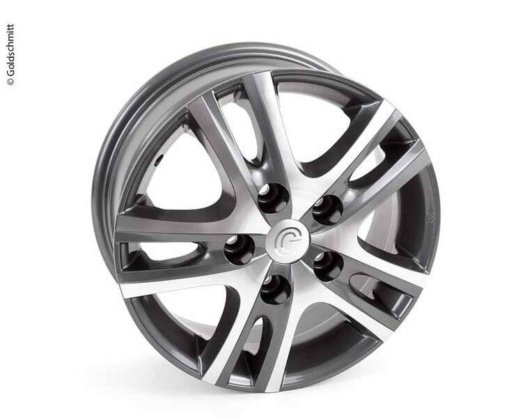 Light alloy rim GSM8 Anthracite Polished