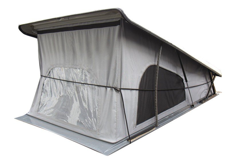 Tent bellows clamping rubber with quick release