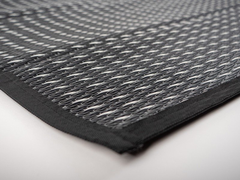 Awning / tent carpet CLOUD 2,5 x 4,5m black
