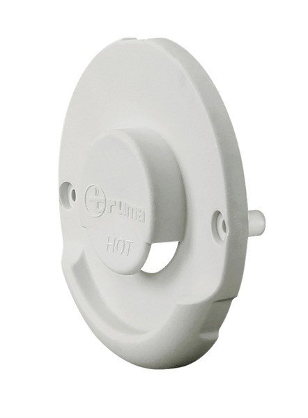 Fireplace outer part bianco for wall fireplace set ZR 80