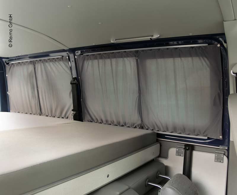 curtain set grey Mercedes Vito from 2015 with interior trim