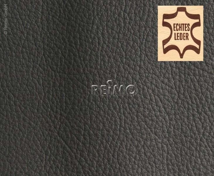 Automotive leather dark grey, whole skin, price per m²