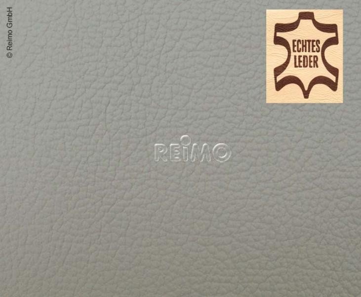 Automotive leather light grey, whole skin, price per m²
