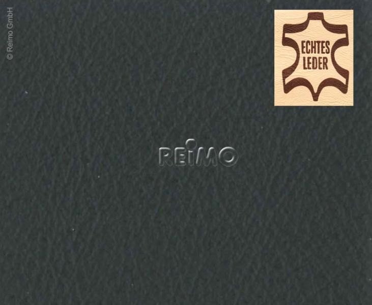 Automotive leather dark grey, whole skin, price per m²
