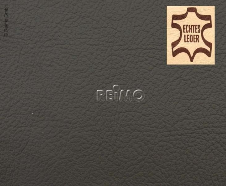 Automotive leather dark grey, whole skin, price per m²