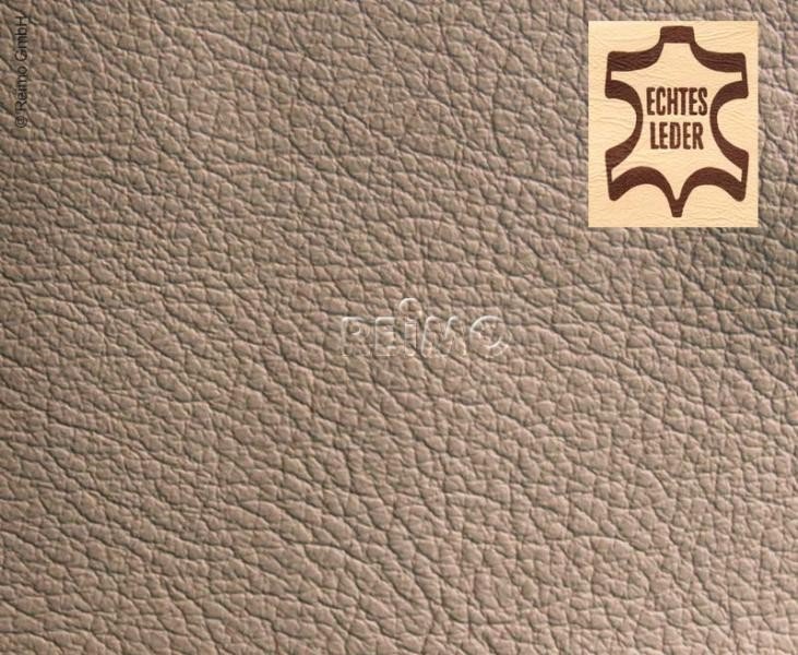 Automotive leather light brown, whole skin, price per m²