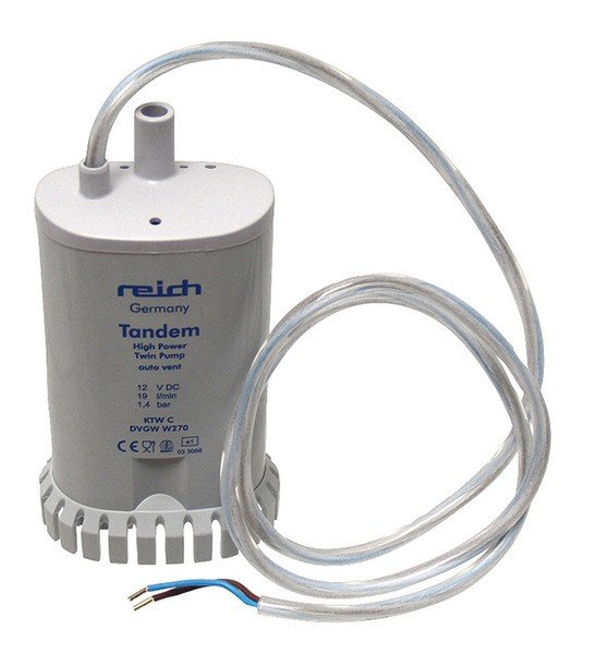 Veepump Reich Twin 19L 1,4bar 12v 55W