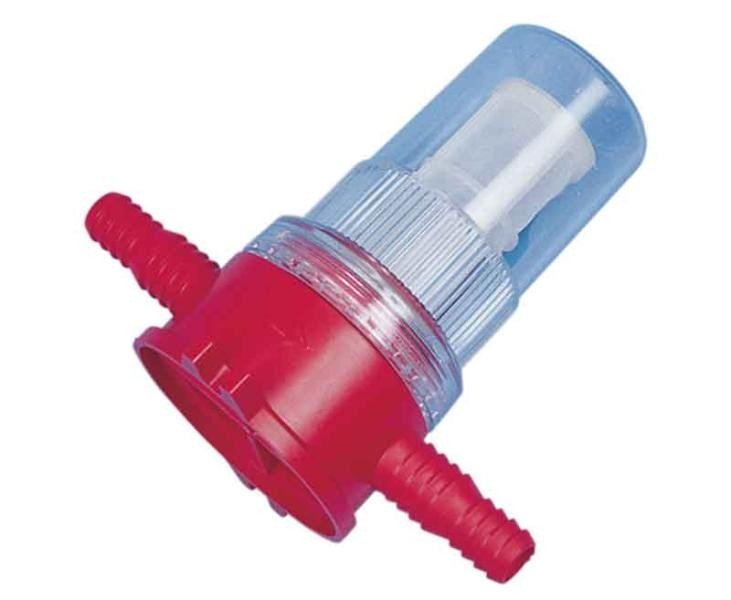 Water fine filter, loose