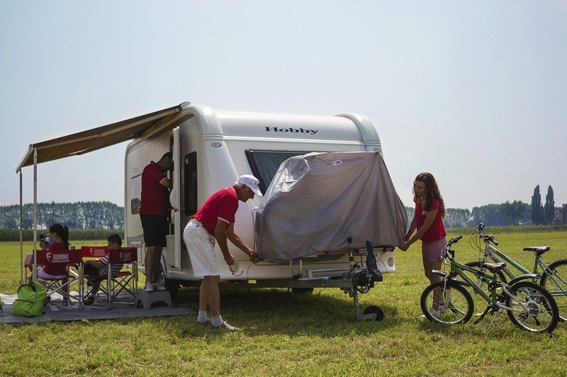 Jalgratta kate Caravan 2 ratast