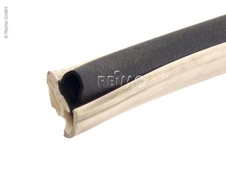 Sealing rubber porthole rigid