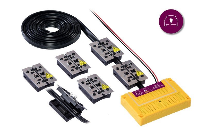 Marder Stop&amp;Go, 7 Plus-Minus SKT with 12 V connection
