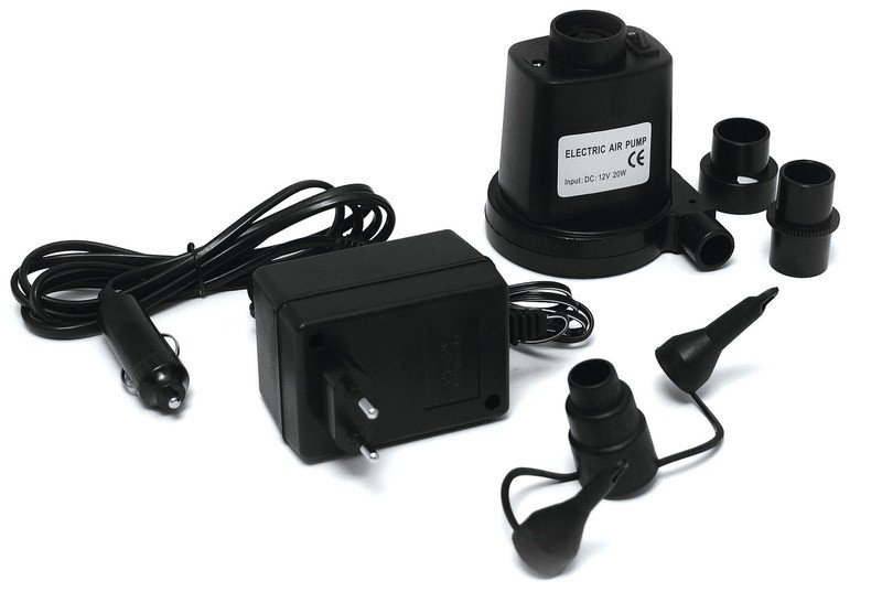 12V Camping Air Pump, 230V Converter