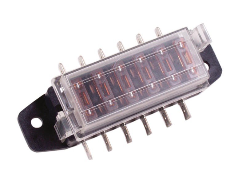 Fuse holder 6-fold