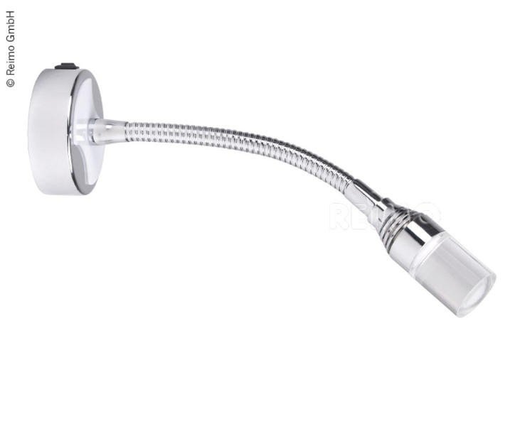 LED-lugemislamp, 12V/1W, painduv