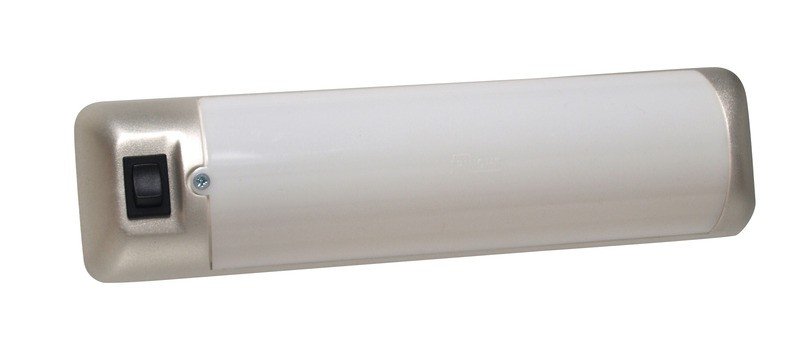 Valgusti LED, 12V,  9 LEDi, 2,0 W, 100 Lumen, 248x64x35mm, hõbe