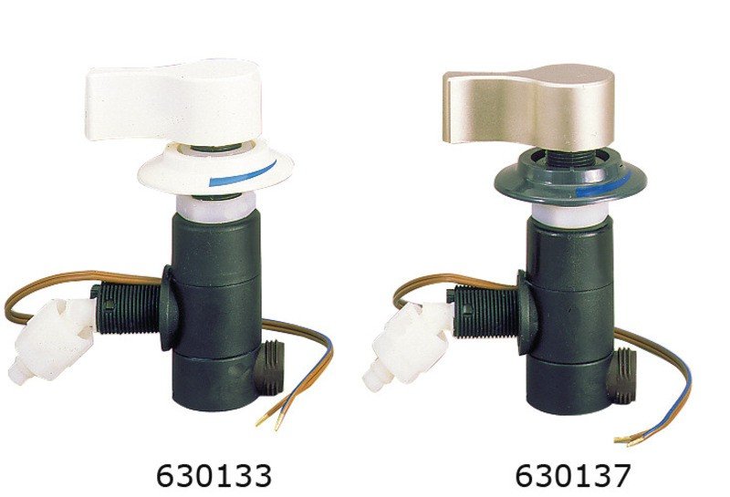 Under-table tap Style 2000 matt chrome