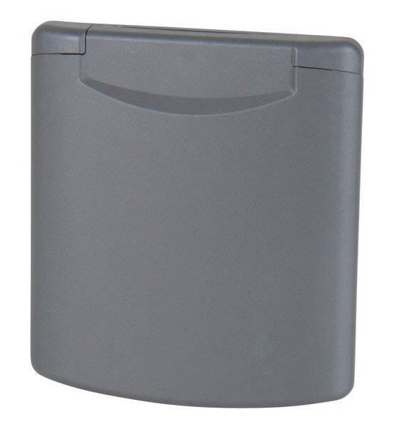 CEE entrance plug with magnet lock, grey, loose