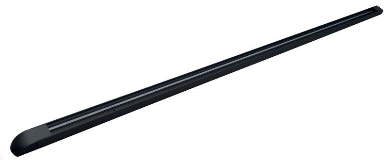 Alumiiniumsiin 12V 700mm LED-valgustuse jaoks, must