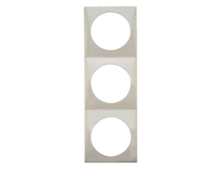 Berker INTEGRO socket outlet frame 3-fold