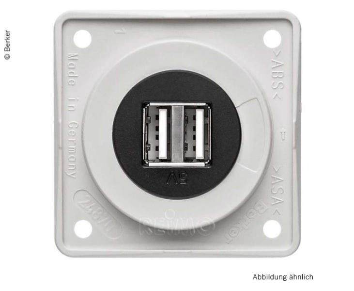 Berker USB charging socket 12V dual