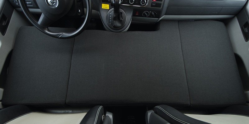 CampSleep Small extra bed - for driver's cab in small commercial vehicles e.g. VW T5/6, Mercedes Benz Vito/Viano/V-Class, etc. 