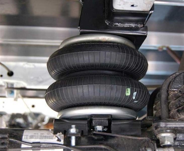 Additional air springs - 2-circuit basic set MB Sprinter 409-524/VW Crafter 35-5