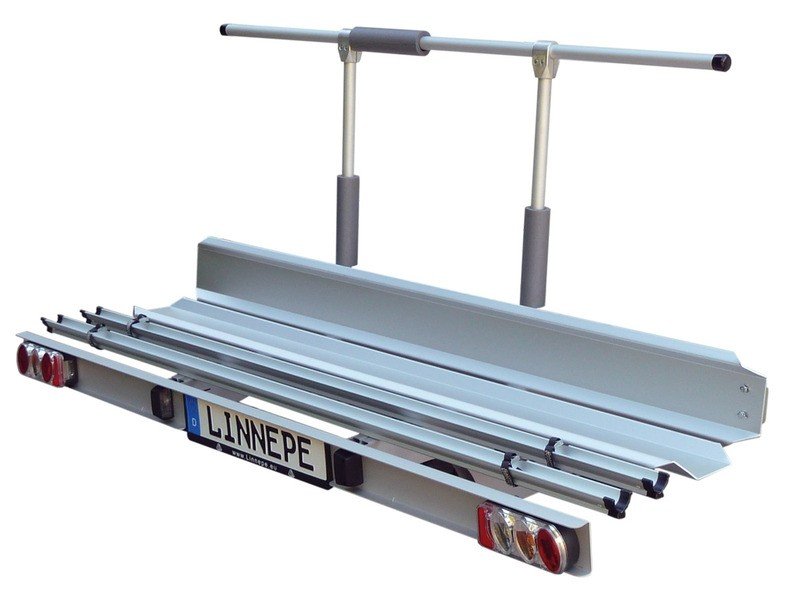Motorcycle carrier for motorhome