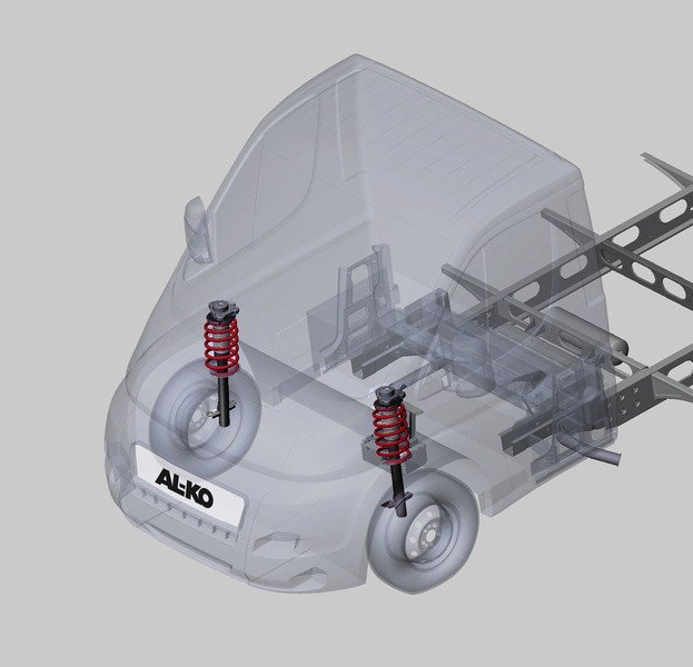 AL-KO Comfort Suspension 40 Heavy for Fiat Ducato Chassis 2006 and newer