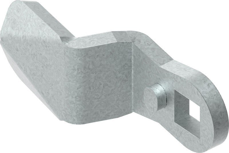 Tongue for door lock, height6mm, length: 45mm