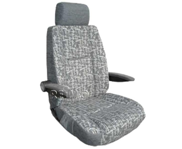 Pilot seat 306 left (driver's side) grey