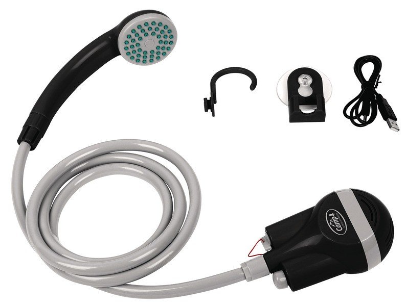 Nutikas dušš koos taaslaetava akuga ja 5V USB laadimiskaabliga