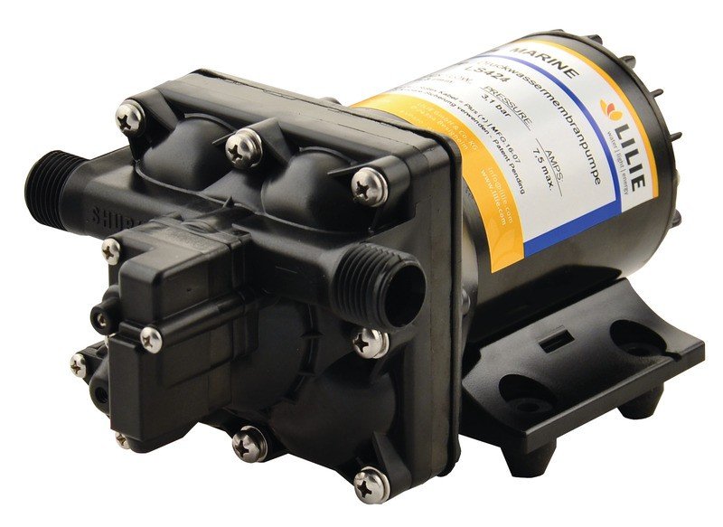 Survepump Lilie 7,9L/MIN, 4-kambriline, 12V, 4A
