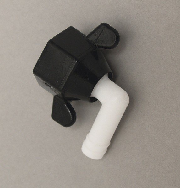 Üleminek 10mm voolikult 90 kraadi keermele 1/2 ", 1tk